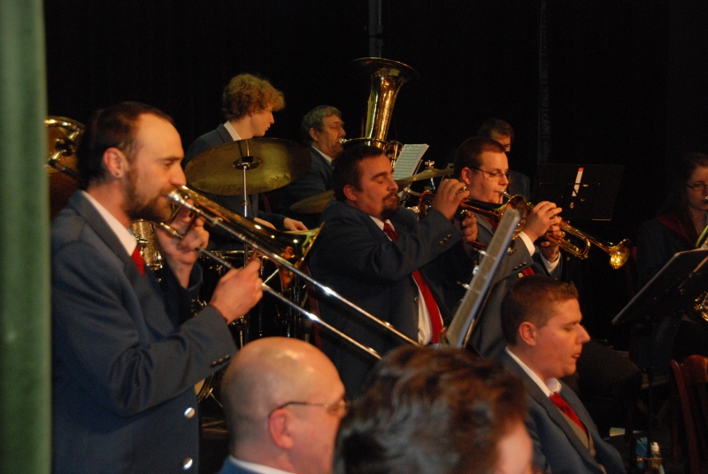 20.03.2010: Blech trifft Stimme - 3. Konzert mit dem Blasmusikverein
